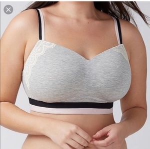 Cacique Intimates & Sleepwear - Cotton Lounge Bra 38G Cacique Intimates & Sleepwear - Cotton Lounge Bra 38G